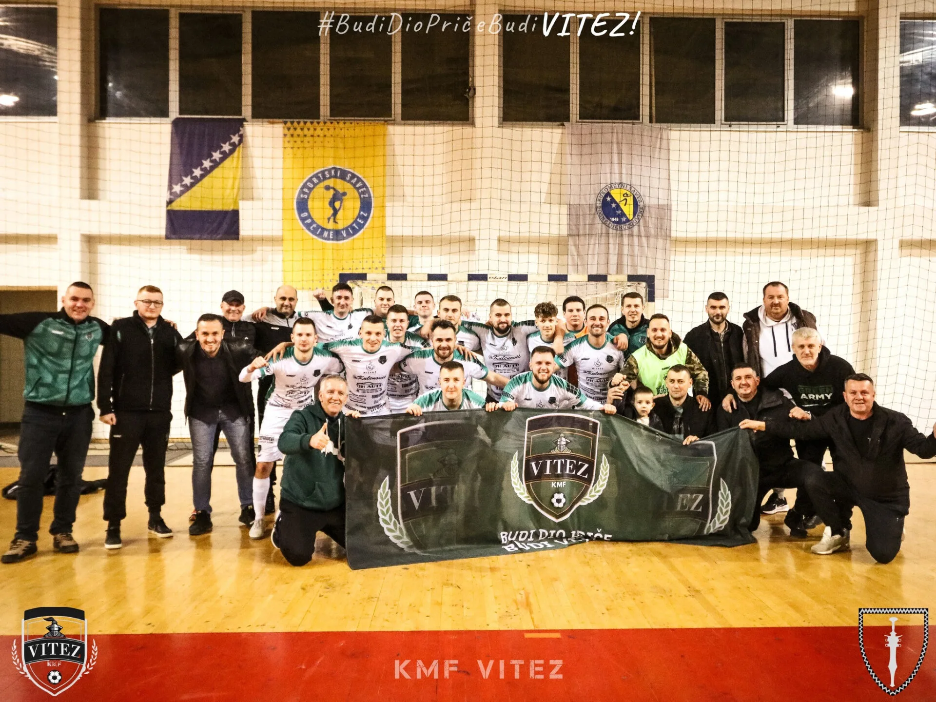 KMF Vitez napravio veliko iznenađenje i plasirao se među najbolje četiri momčadi